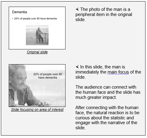 Fill the screen with your focus of interest